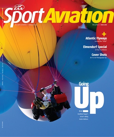 The Spirit Cluster: Sport Aviation Magazine, June 2010