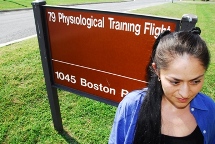 Nidia at the Flight Center