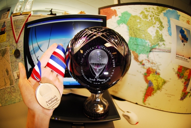 Americas Challenge 2008: Trophy and Medal